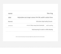 Versatile ring suitable for various outfits