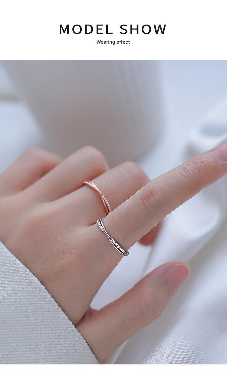 Minimalist ring style for women
