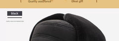 Warm and Cozy Winter Hat for Seniors showing front view