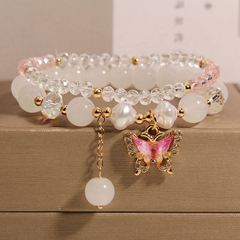 Charming Butterfly Crystal Bracelet Image 3