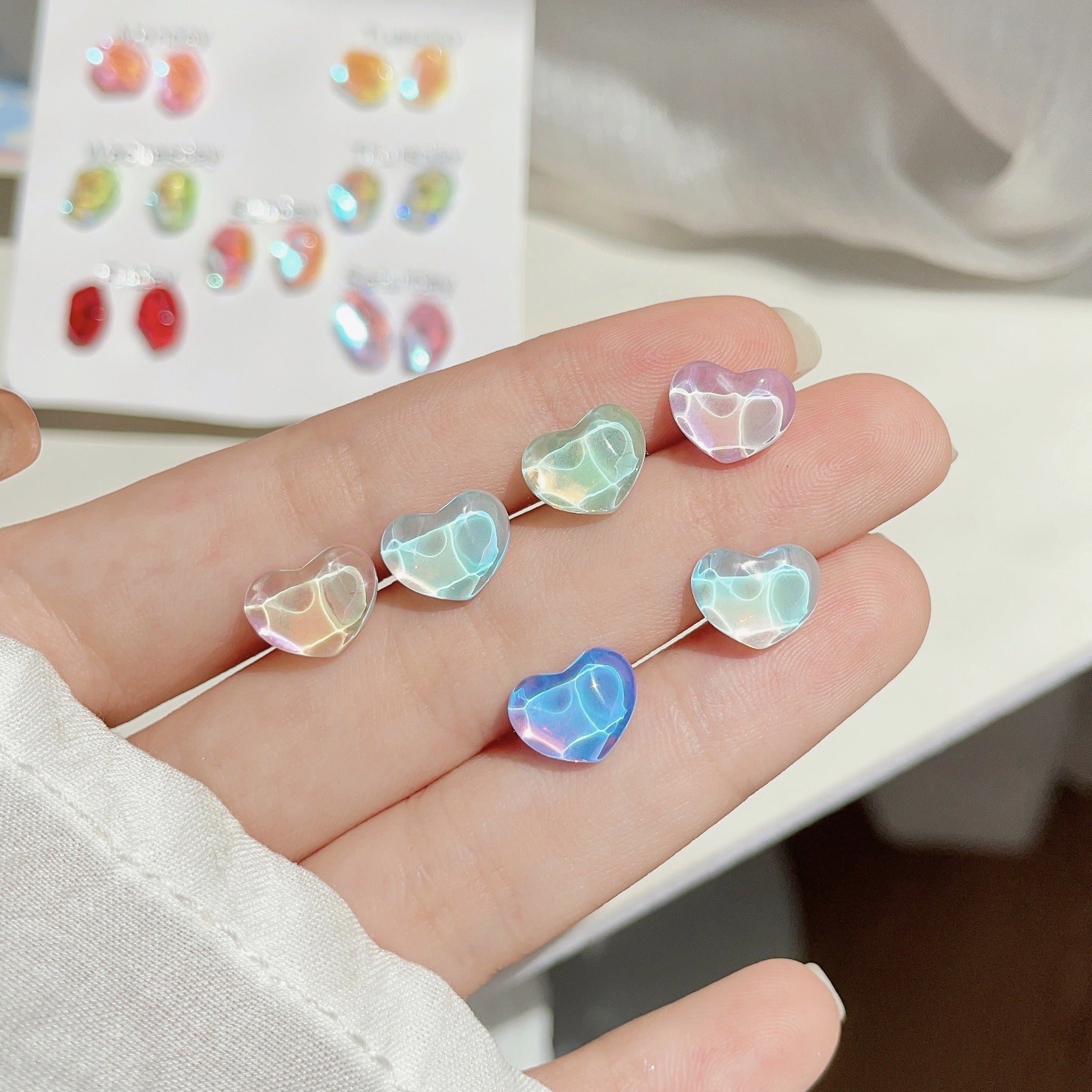 Lightweight Resin Craft Butterfly Earrings