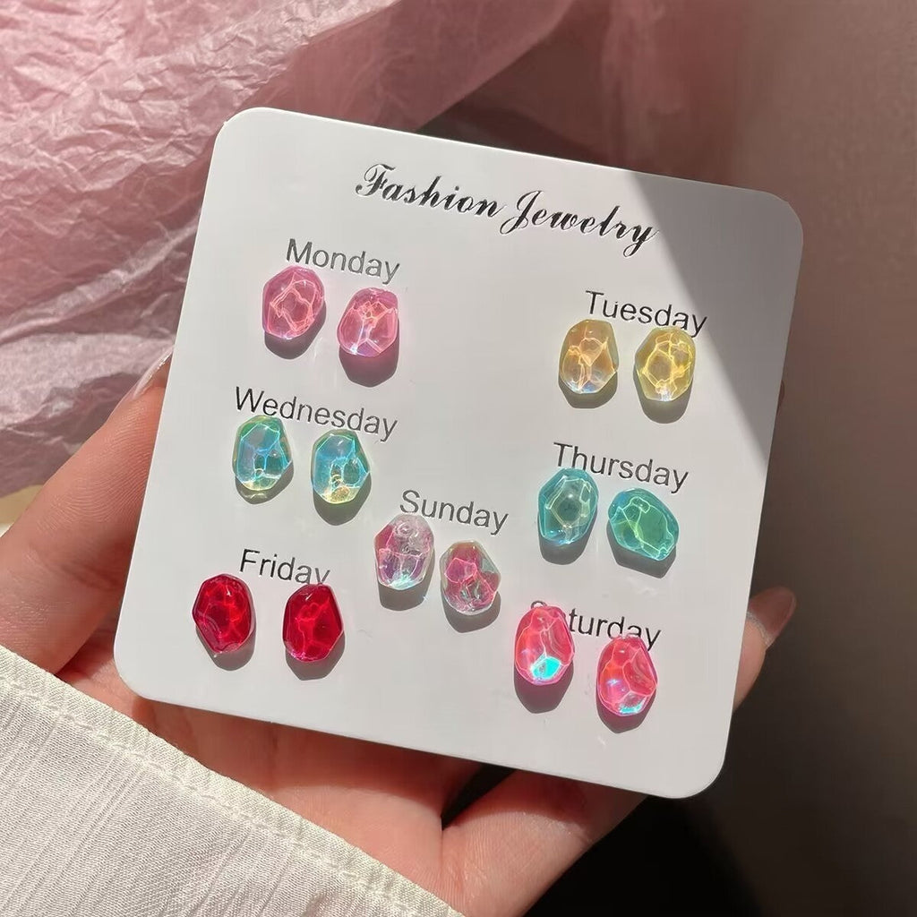 Star Design Stud Earrings for casual wear