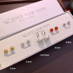Floral design S925 silver earrings close up