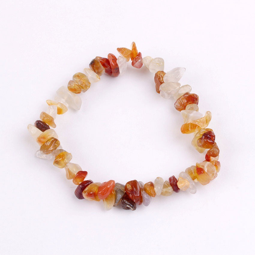 Stylish beaded bracelet showcasing vibrant colours