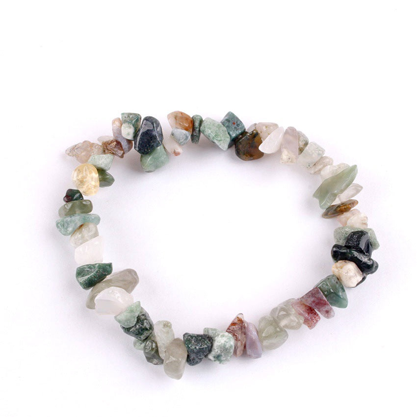 Stylish beaded bracelet showcasing vibrant colours