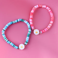 Unisex Floral Design Bracelet Image 3