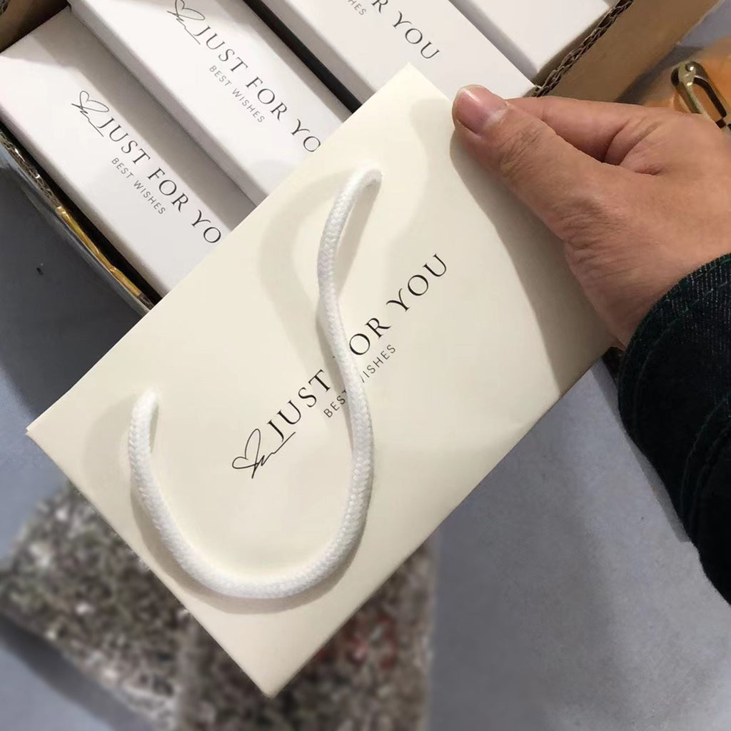 Gift bags arranged beautifully for gifting
