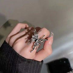 Chic Butterfly Open Ring for Women - Image 3