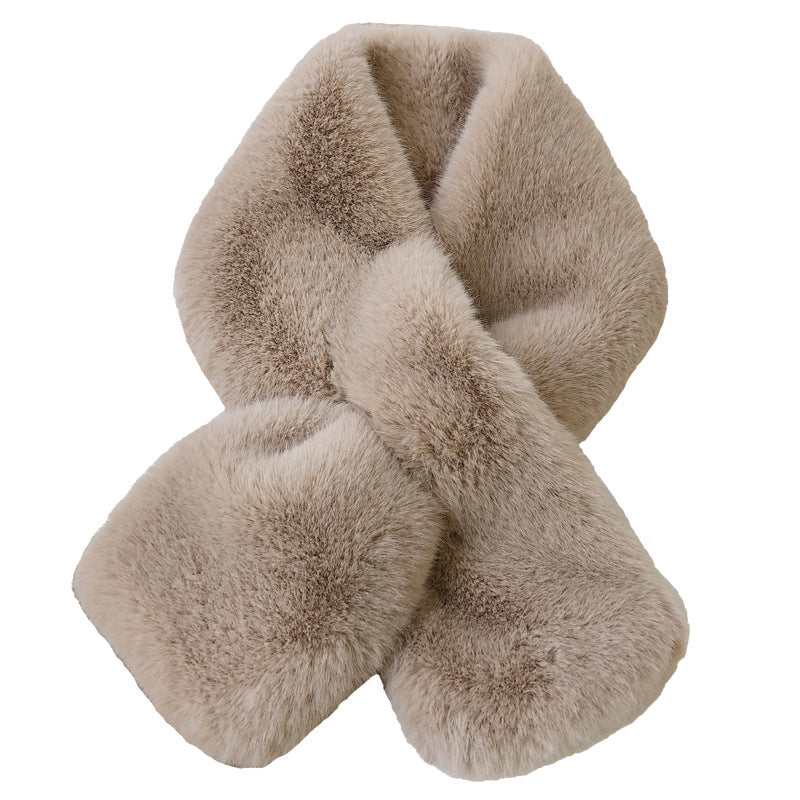 display of neck warmer on mannequin