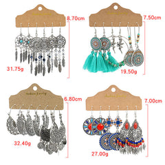 Fashion accessory display of waterdrop earrings image 9
