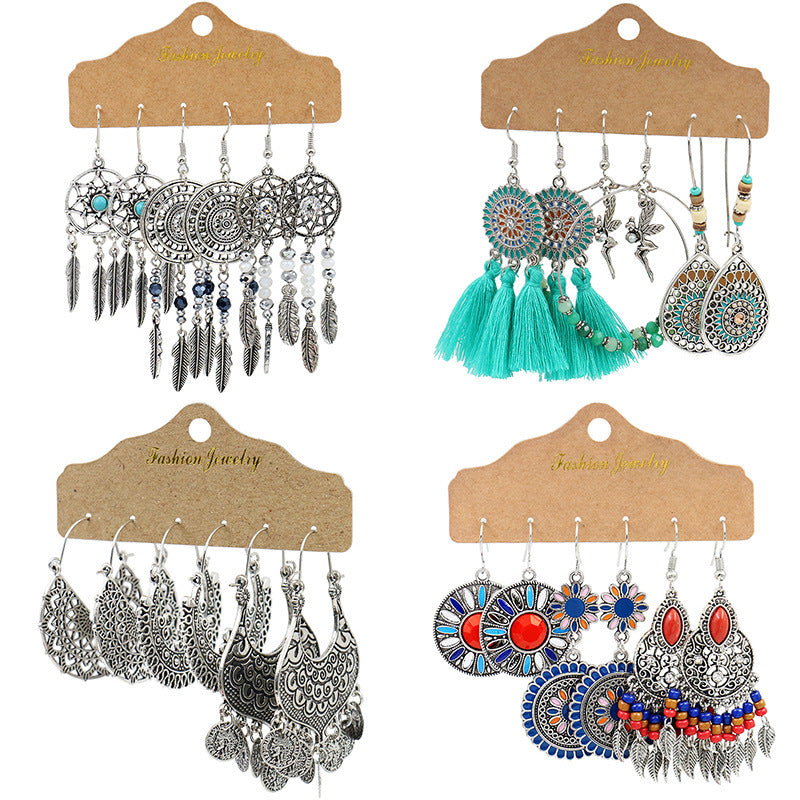 Casual style waterdrop earrings image 5