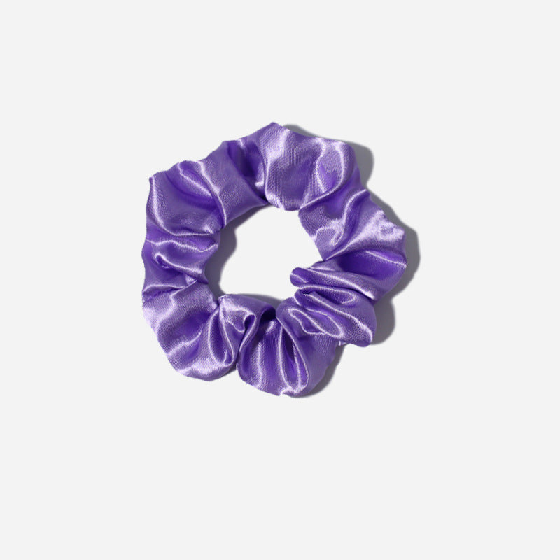 display of various colour hair ties