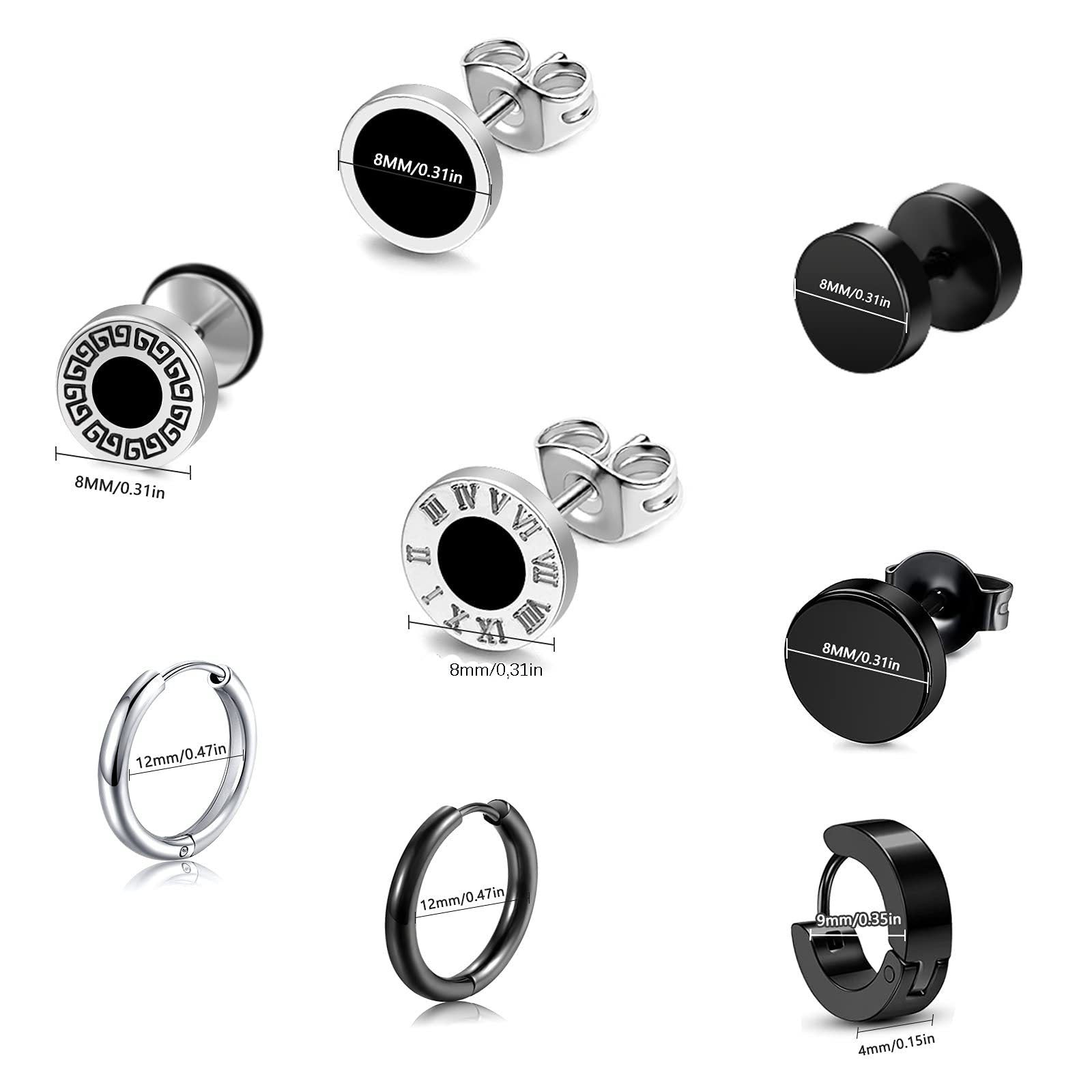 Hypoallergenic hoop earrings for everyday wear