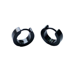 Hypoallergenic titanium earrings in silver