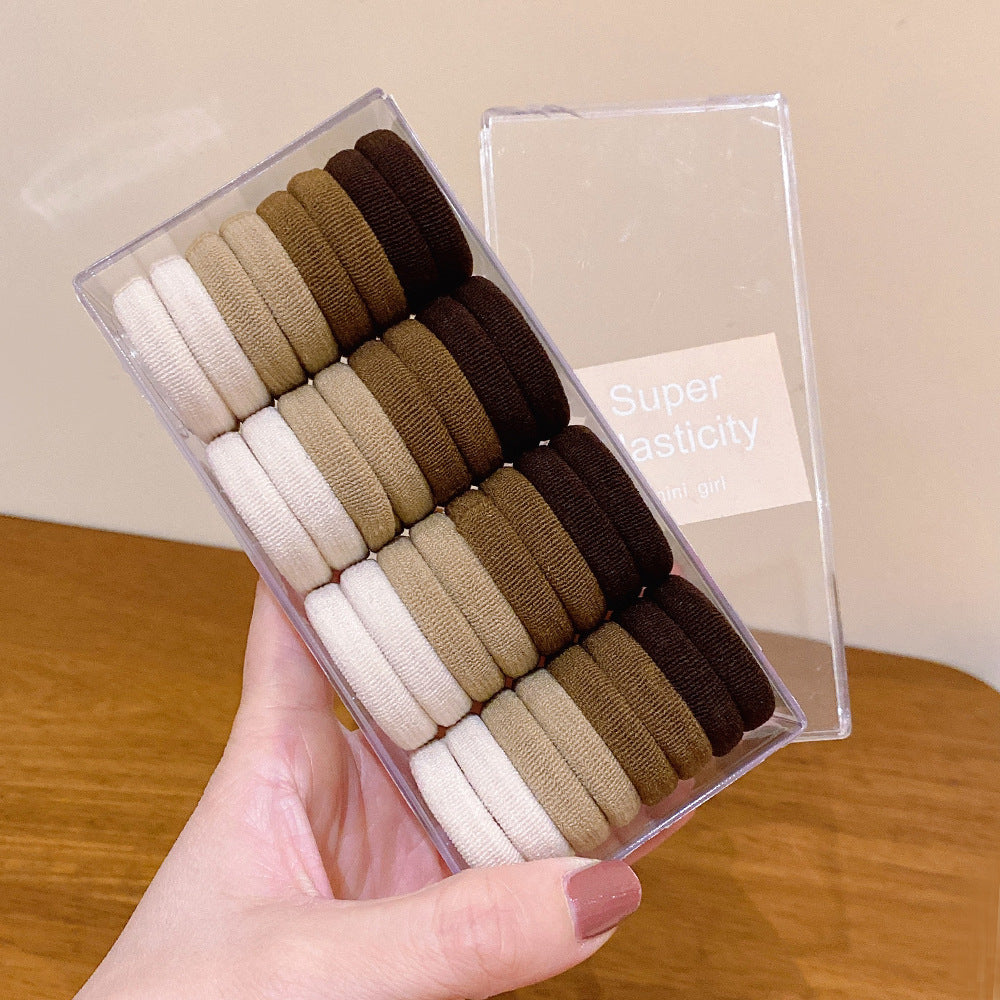 High elasticity hair ties for better grip