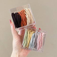 High elasticity hair ties for better grip