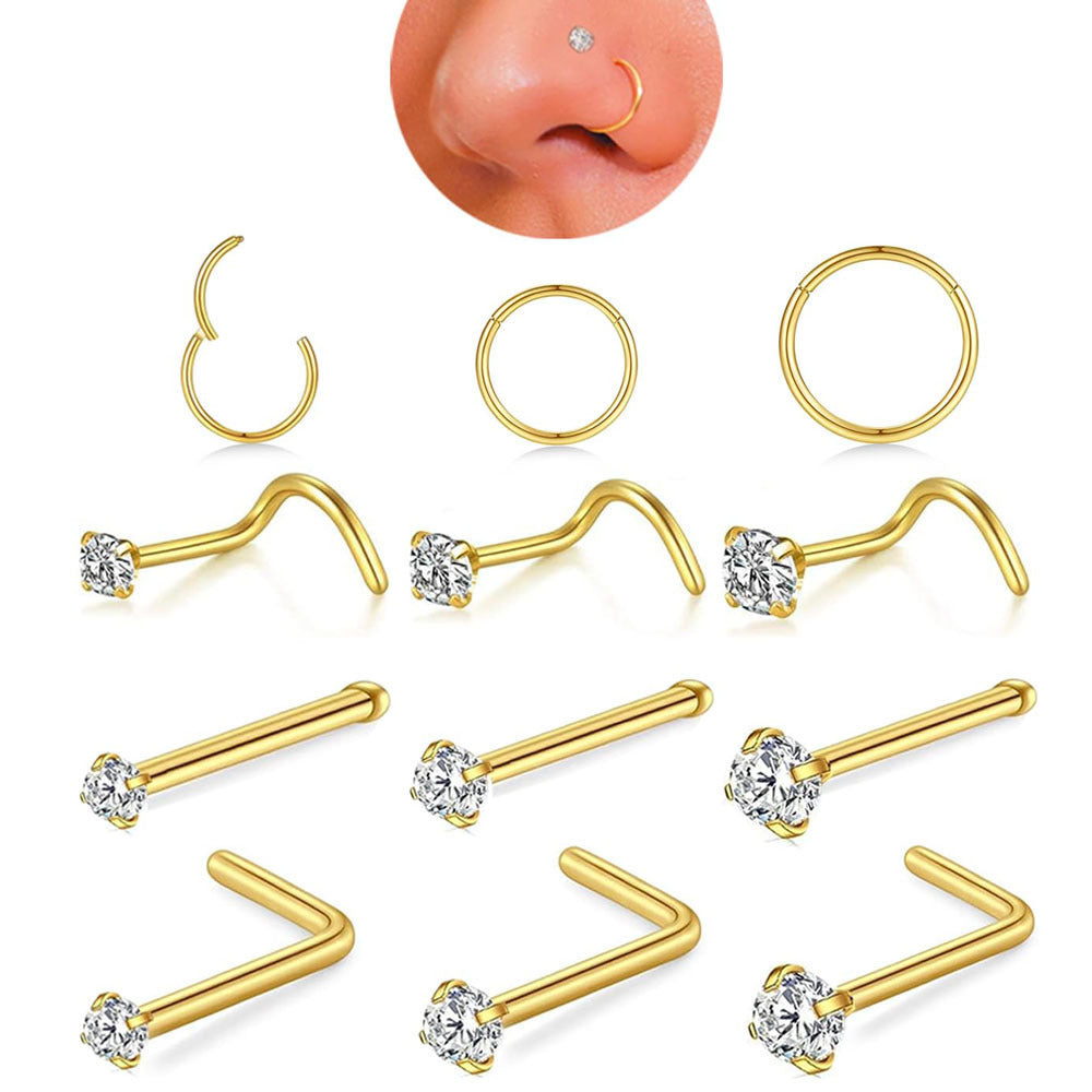Durable and elegant nose jewellery options