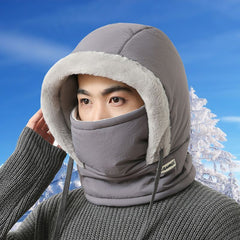 Windproof ski mask for outdoor activities