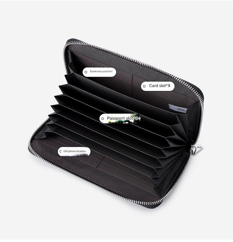 Premium RFID Leather Passport Holder Image 6