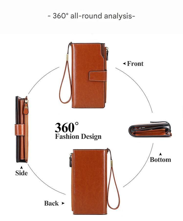 Fashionable Wallet in Lotus Pink