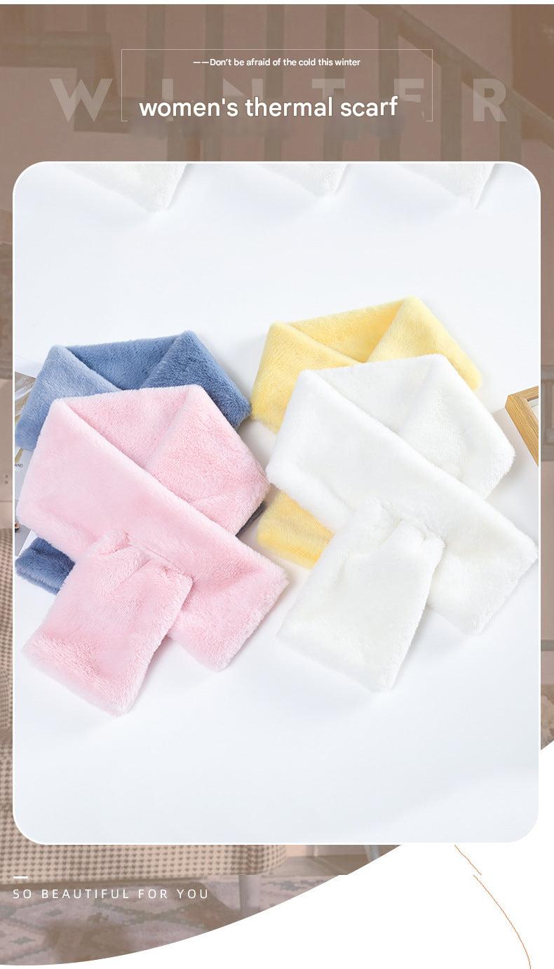 Cozy Multi-Color Faux Fur Scarf Image 4