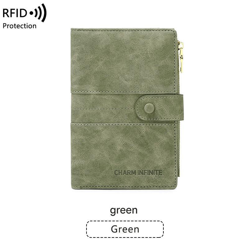 Secure RFID Passport Holder in Grey