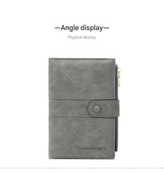 Secure RFID Passport Holder in Black