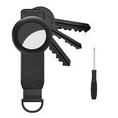 Elegant custom aluminium keychain with logo
