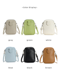 Multiple stylish mini bags on display