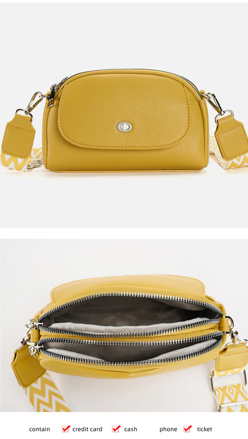 Trendy white durable handbag