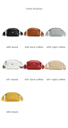 Variety of colour options for stylish bags