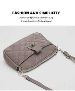 Various colours of women's crossbody bag in display