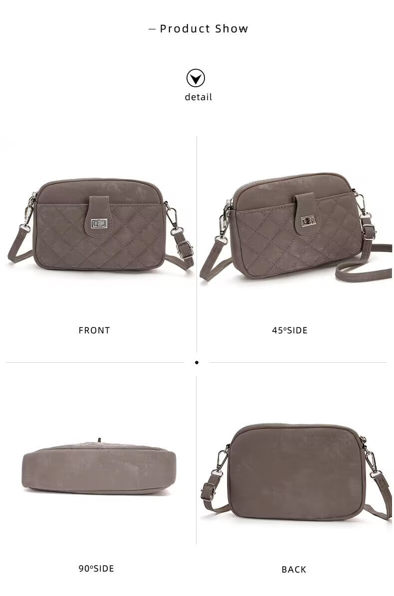 Interior view showing card slots of the bag