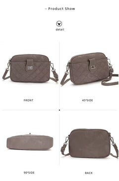 Interior view showing card slots of the bag