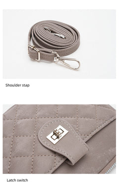 Versatile business style crossbody bag with practicality