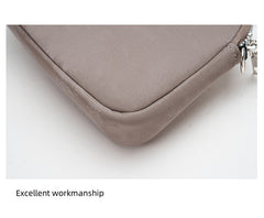 Close-up view of quilted details on the bag