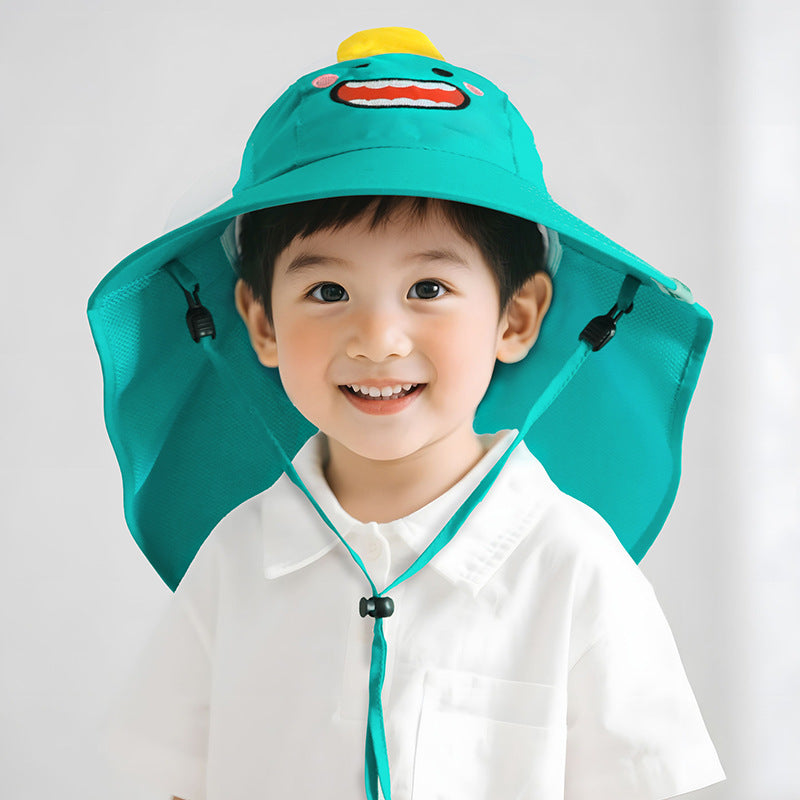 Durable kids' sun protection hat for outdoor fun