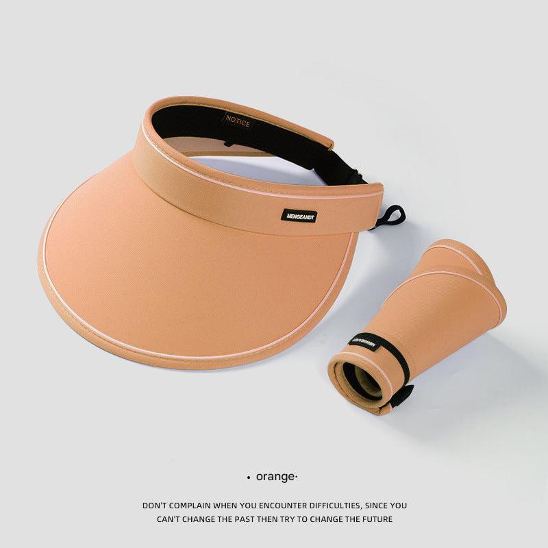 Wide brim sun hat with UV protection - Pink