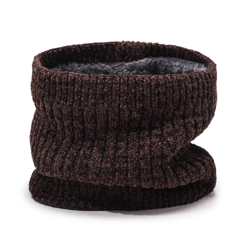 Warm fleece neck scarf for unisex wear