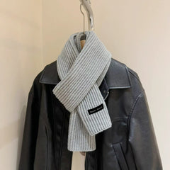 Stylish couples scarf in grey