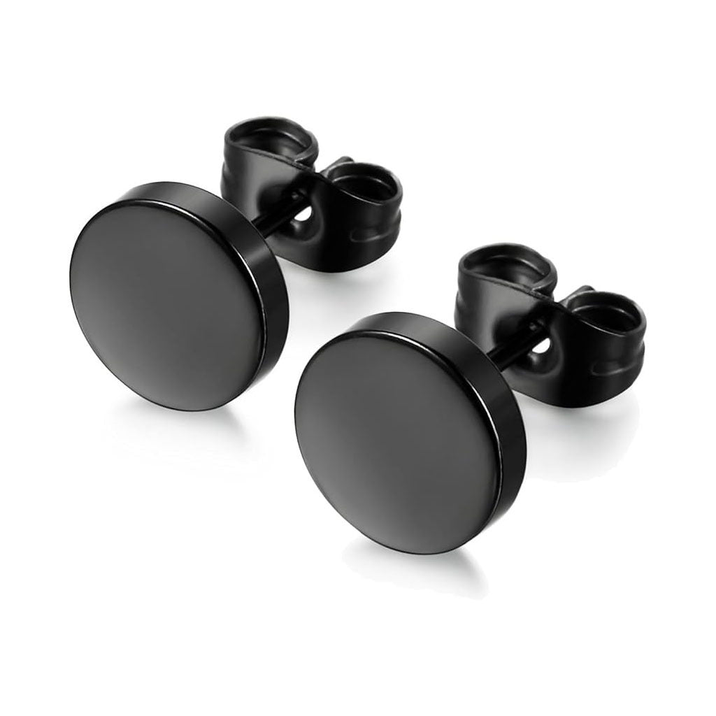 Elegant punk earrings styled with casual outfit