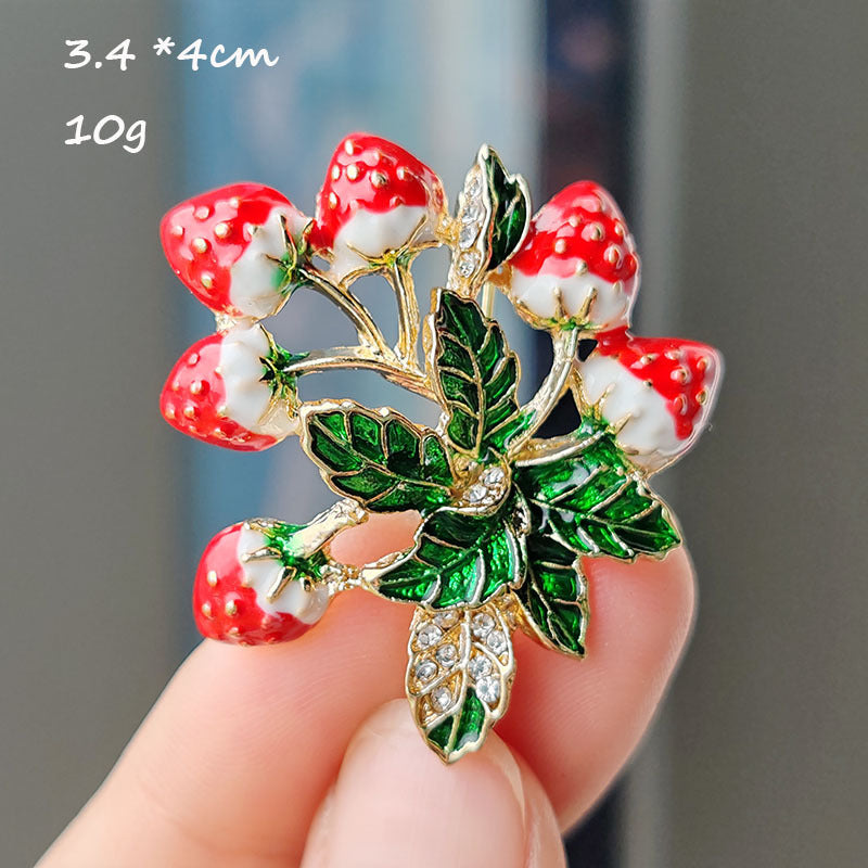 Brooch on a Summer Dress