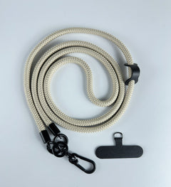 Nylon phone lanyard with adjustable strap