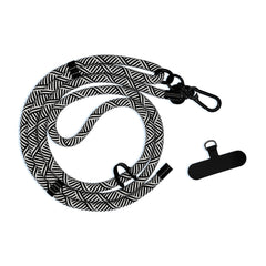Durable phone lanyard with metal clasp