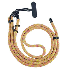 Universal 8mm Thick Woven Phone Lanyard in blue colour