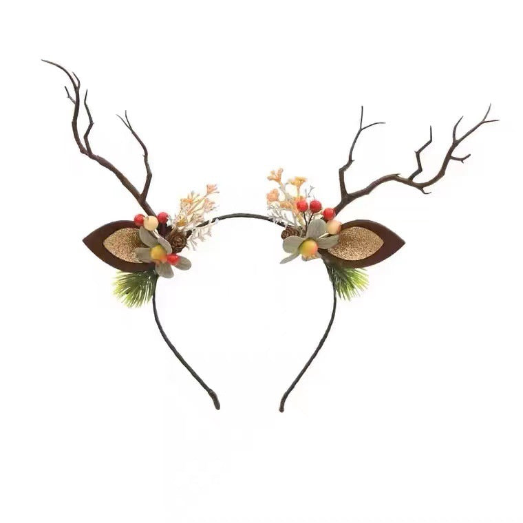 Light-Up Reindeer Antler Headband image 5