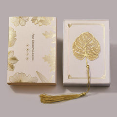 Stylish premium bookmark displayed on desk
