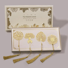Lightweight metal bookmark showcasing artistic design
